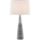 Forefront 33 inch 150.00 watt Gray/White Table Lamp Portable Light