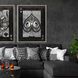 Entertainment Collection Black Canvas