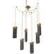 Parallel 6 Light 13.30 inch Pendant