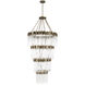 Matrix 30 Light 40 inch Havana Gold Chandelier Ceiling Light
