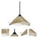 Hoppi 1 Light Black Cord Pendant Ceiling Light