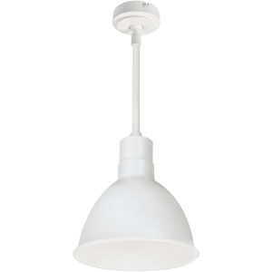 RLM White Recessed Stem Mounted LED Shade in 3500K, 2200, 96 in.