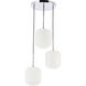 Syracuse 3 Light 17.5 inch Chrome Pendant Ceiling Light