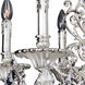 Cassella 6 Light 25 inch Two-Tone Silver Chandelier Ceiling Light