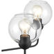Boman 5 Light 28 inch Matte Black Chandelier Ceiling Light