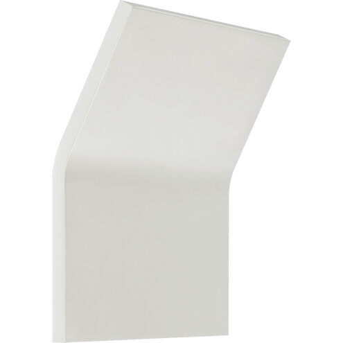 Peter Bristol Bend LED 10 inch Matte White Wall Light, Large