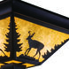 Bryce LED 14 inch Burnished Bronze Flush Mount Ceiling Light