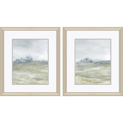 Landscapes Collection Blue Framed Art