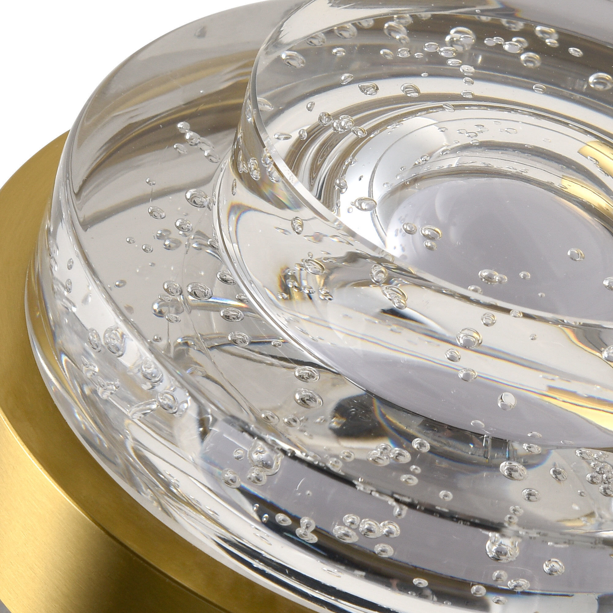 Milano Series Sconce Wall Light in Antique Brass, Artisan Collection