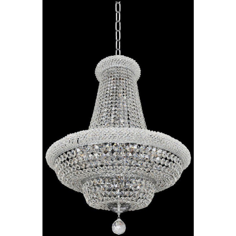 Napoli 9 Light 18 inch Chrome Pendant Ceiling Light