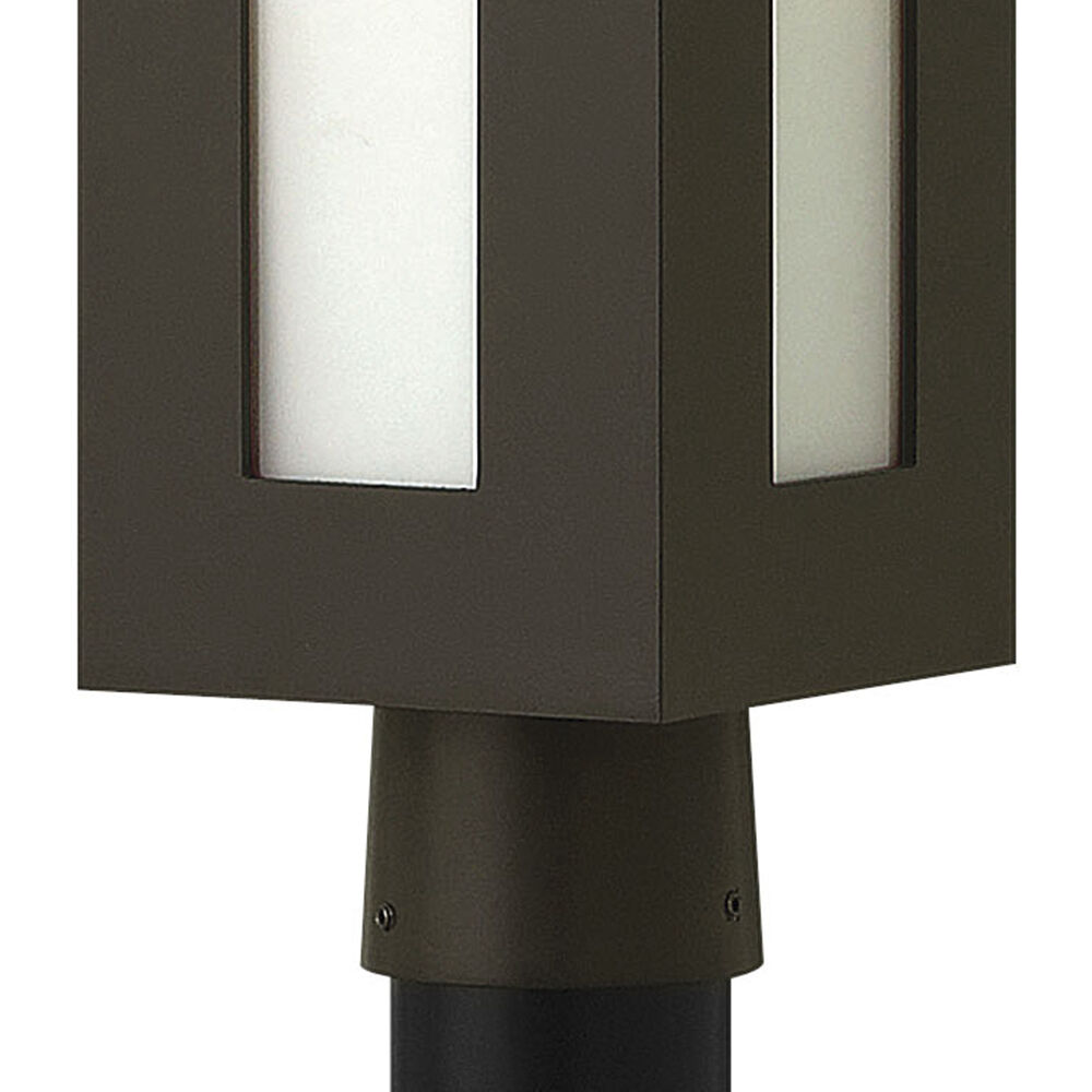 Dorian 1 Light 20.75 inch Bronze Outdoor Post Mount Lantern in Non-LED