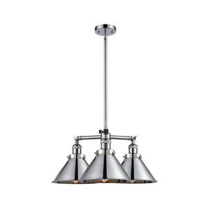 Franklin Restoration Briarcliff LED 24 inch Polished Chrome Chandelier Ceiling Light, Franklin Restoration