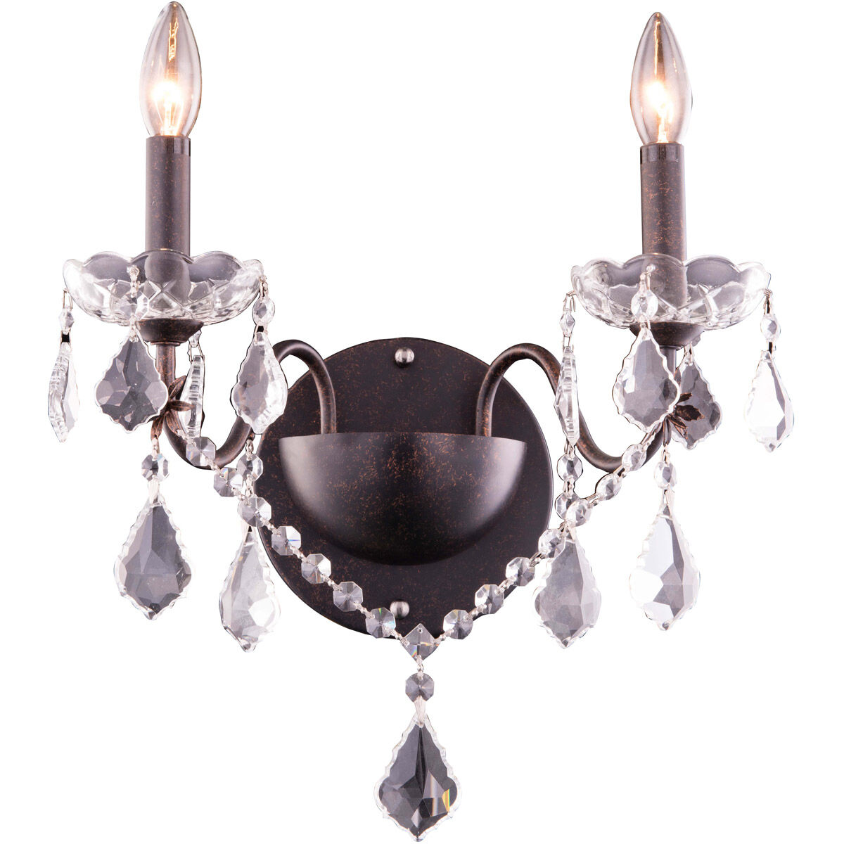 St. Francis 2 Light 13.00 inch Wall Sconce