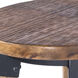 Masterson Wood & Metal Bar Stool
