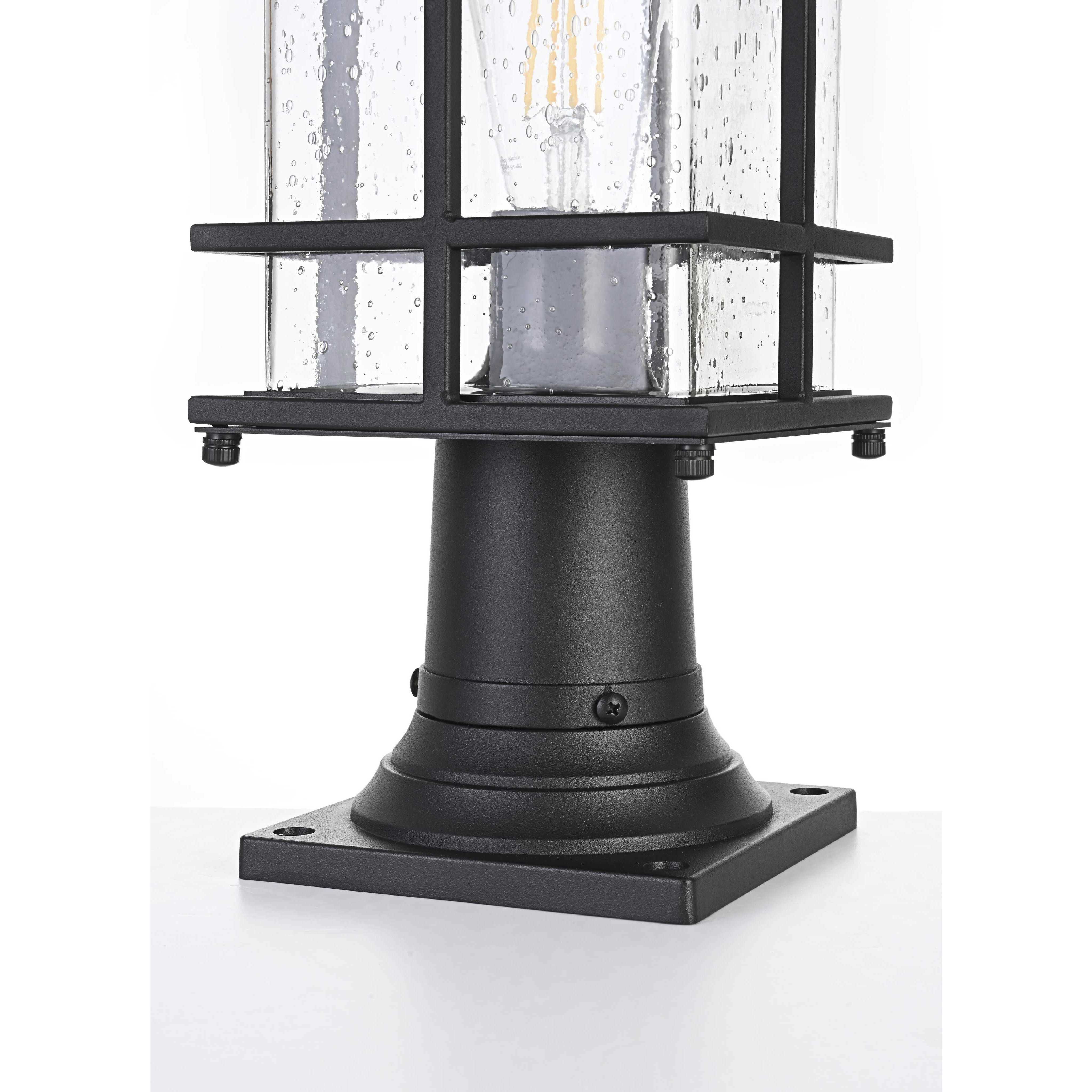 Miller 1 Light 16 inch Black Outdoor Post Light