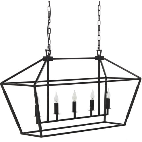 Arnold 8 Light 32.5 inch Antique Bronze Chandelier Ceiling Light