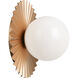 Modern Ruff 13.00 inch Wall Sconce