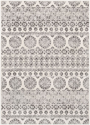 Bahar 87 X 63 inch Charcoal/Beige/Medium Gray Rugs