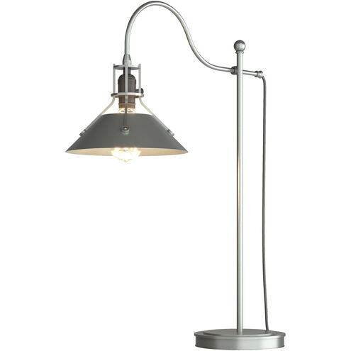 Henry 27.1 inch 60 watt Vintage Platinum and Vintage Platinum Table Lamp Portable Light