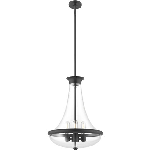Alora Mood Marcel 4 Light 17.5 inch Matte Black Pendant Ceiling Light