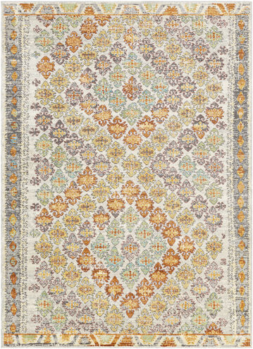 Bodrum 108 X 83 inch Ivory Outdoor Rug in 7 x 9, Rectangle