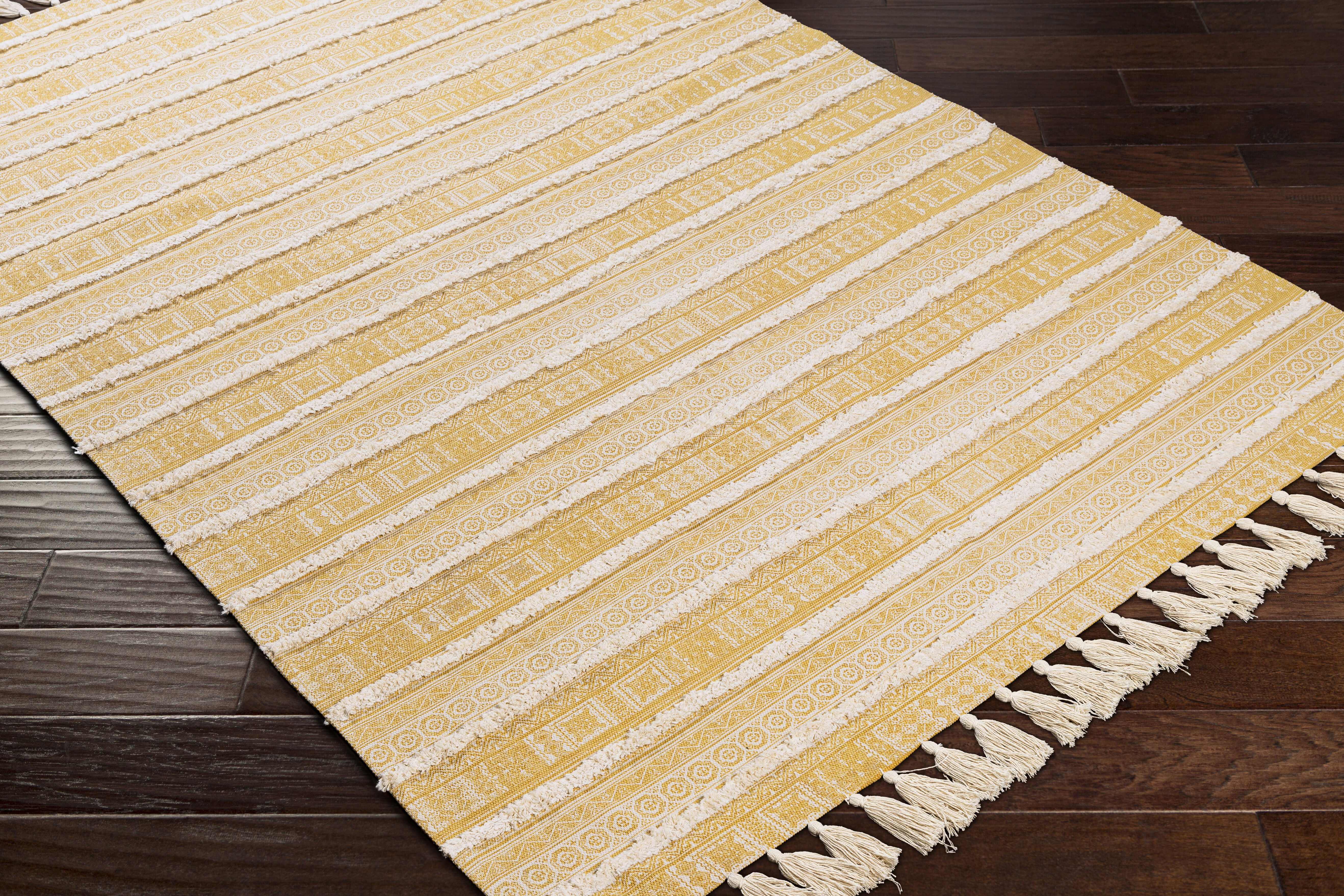 Calisa 120 X 96 inch Burnt Orange Rug in 8 x 10, Rectangle