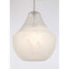 Pacific 1 Light 14 inch Brushed Nickel Pendant Ceiling Light