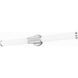 Solange LED 32.5 inch Brushed Nickel Bath Vanity Wall Light