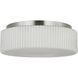 Axira LED 14 inch Brushed Nickel Flush Mount Ceiling Light