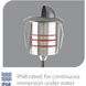 Inground Recessed Light 12 4.1 watt Stainless Steel Coated in Bronze Path Indicator Light in 2700K Warm LED, WAC Landscape