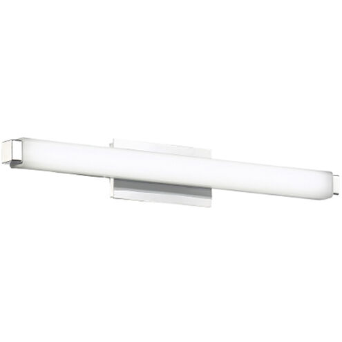 Mini Vogue LED 19.75 inch Chrome Bath Vanity & Wall Light in 2700K, 18in.