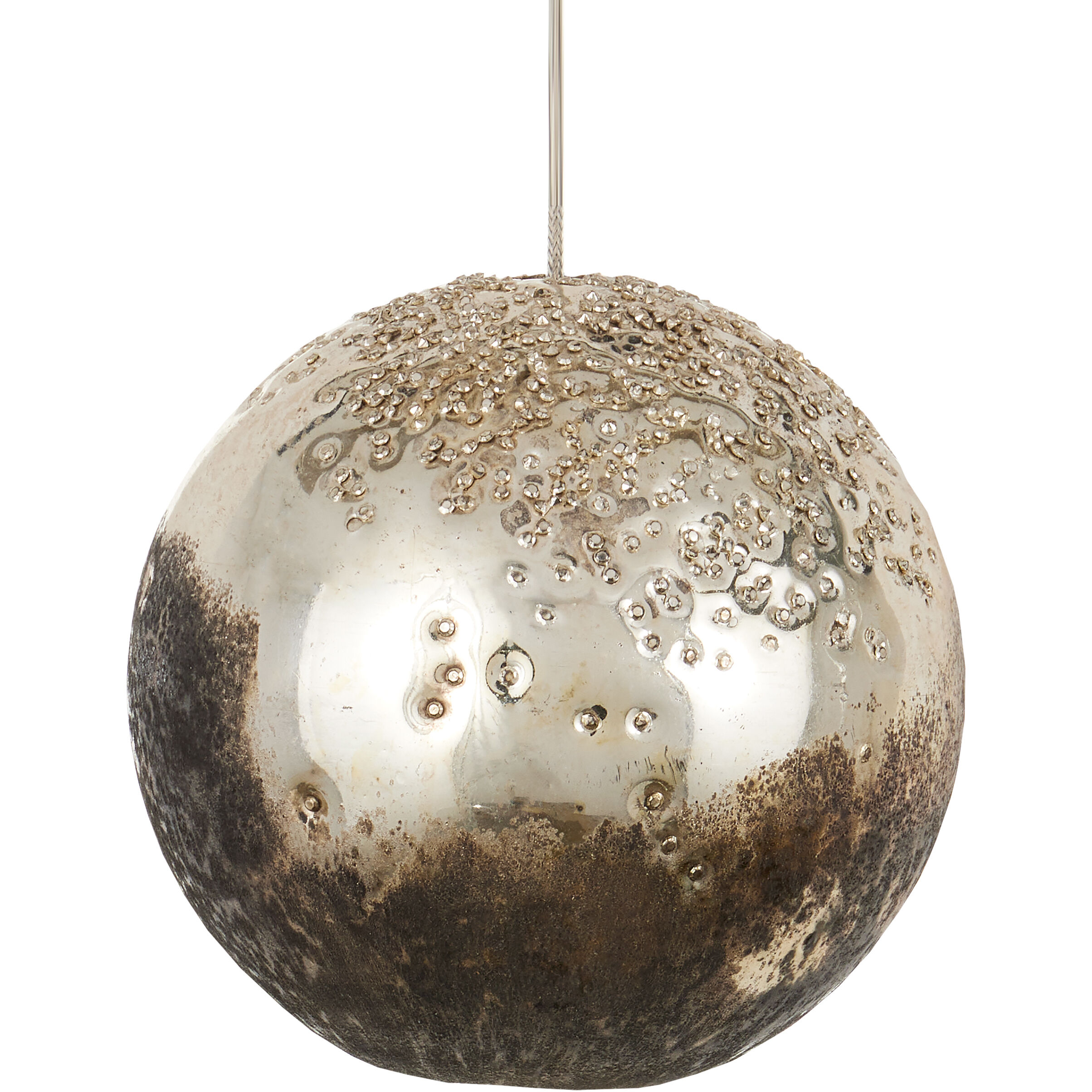 Pathos 15 Light 48 inch Antique Silver and Antique Gold and Matte Charcoal Multi-Drop Pendant Ceiling Light