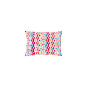 Candescent 19 X 13 inch White and Coral Pillow Kit