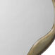 Organic 36 X 36 inch Antique Brass Mirror