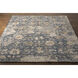 Sufi 36 X 24 inch Charcoal Rug in 2 x 3, Rectangle