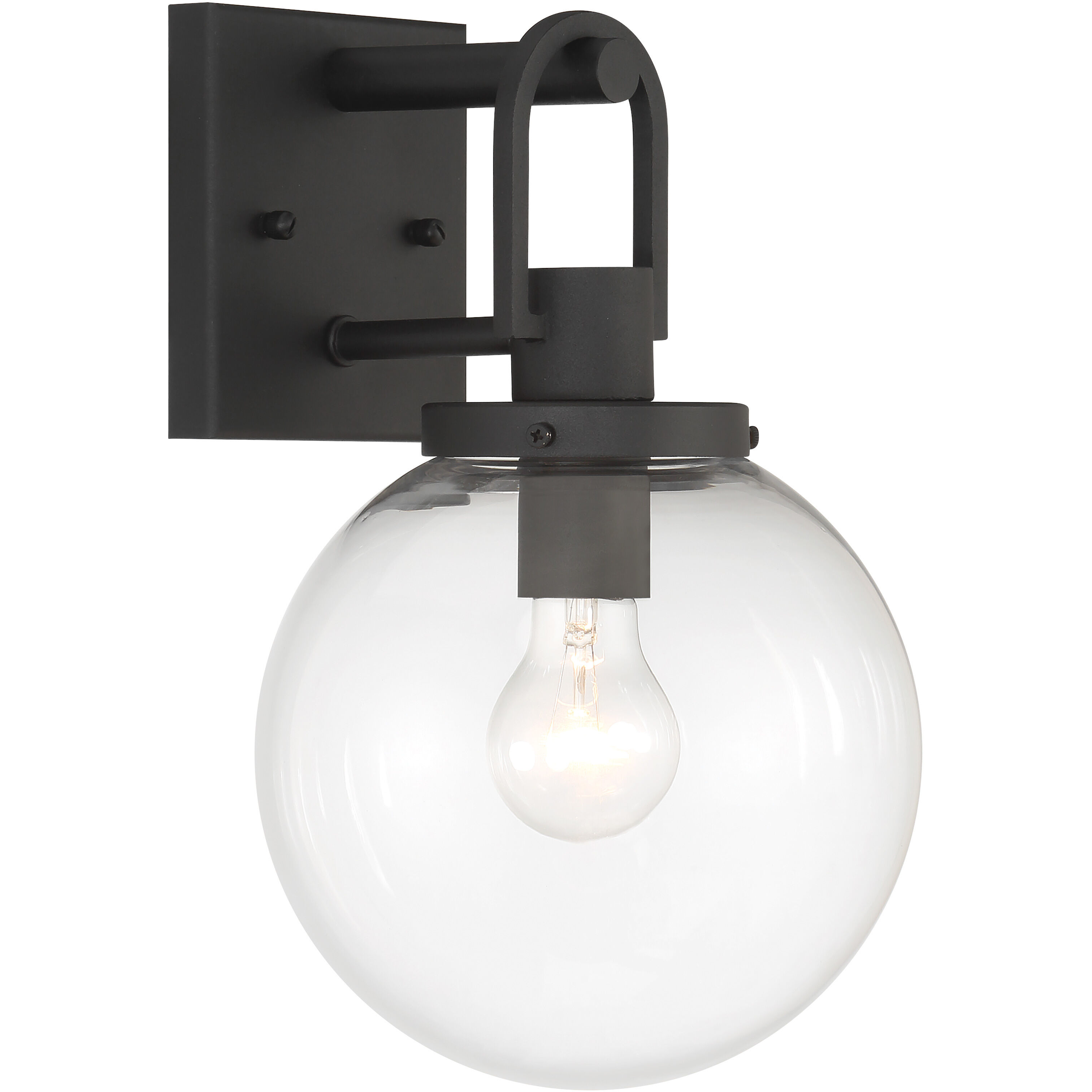 Wenston Outdoor Wall Mount in Sand Coal, Great Outdoors