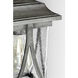 Abbott 1 Light 8 inch Antique Pewter Outdoor Hanging Lantern