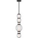 Cordel LED 8 inch Dark Matte Black Mini Pendant Ceiling Light