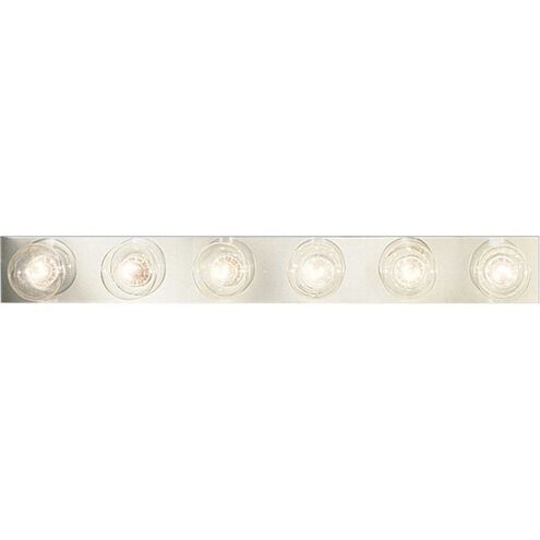 Broadway 6 Light 36 inch Polished Chrome Bath Vanity Wall Light