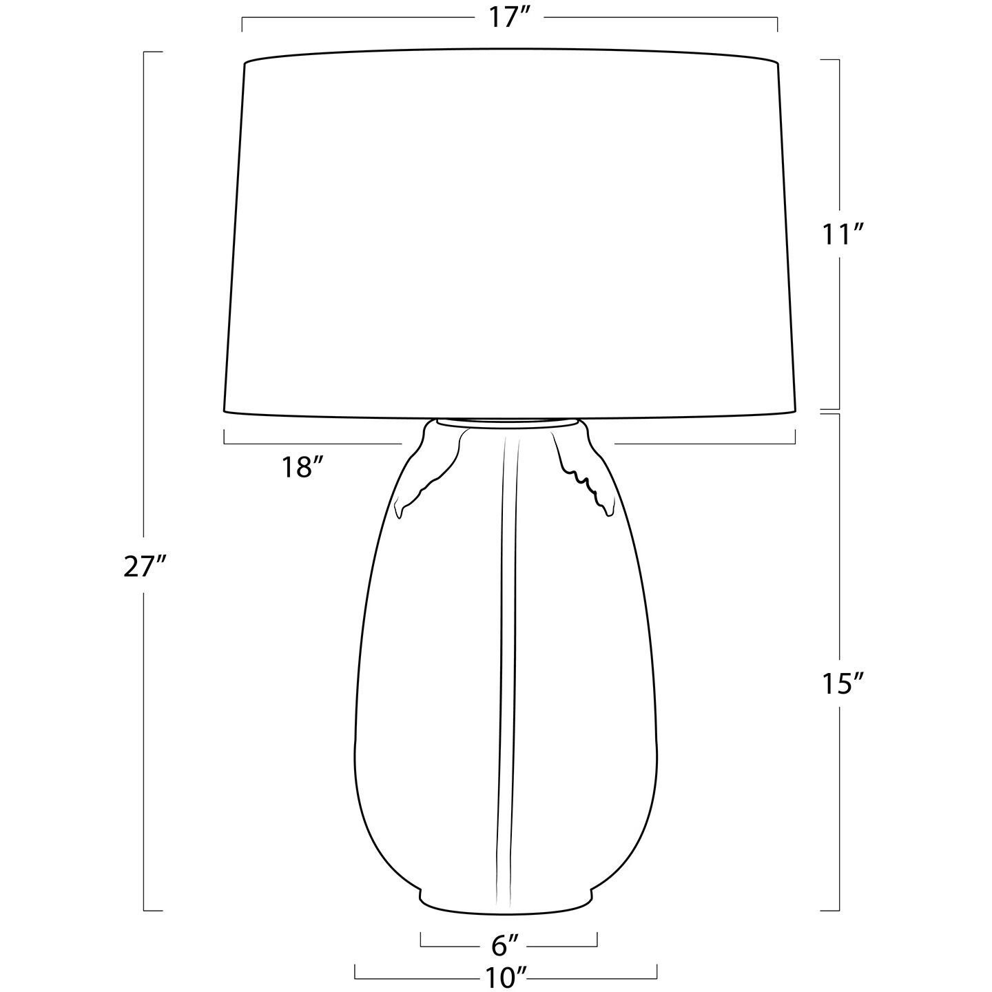 Jayden 27 inch 150.00 watt Natural Table Lamp Portable Light