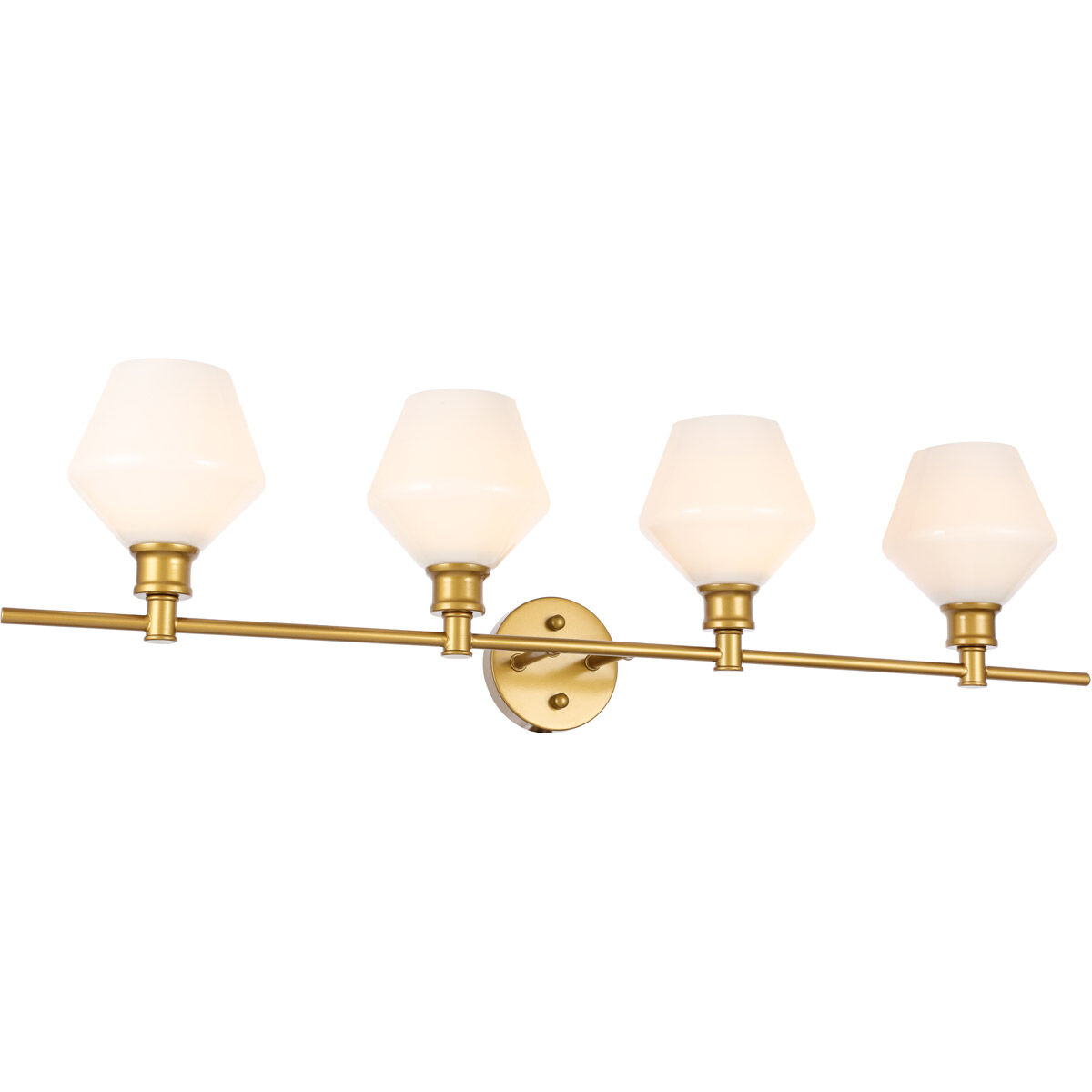 Gene 4 Light 38 inch Brass Wall sconce Wall Light