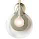 Art & Alchemy Veneto 1 Light 12 inch Modern Brass Sconce Wall Light