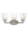 Belton 3 Light 21 inch Brushed Nickel Bath Vanity Wall Sconce Wall Light