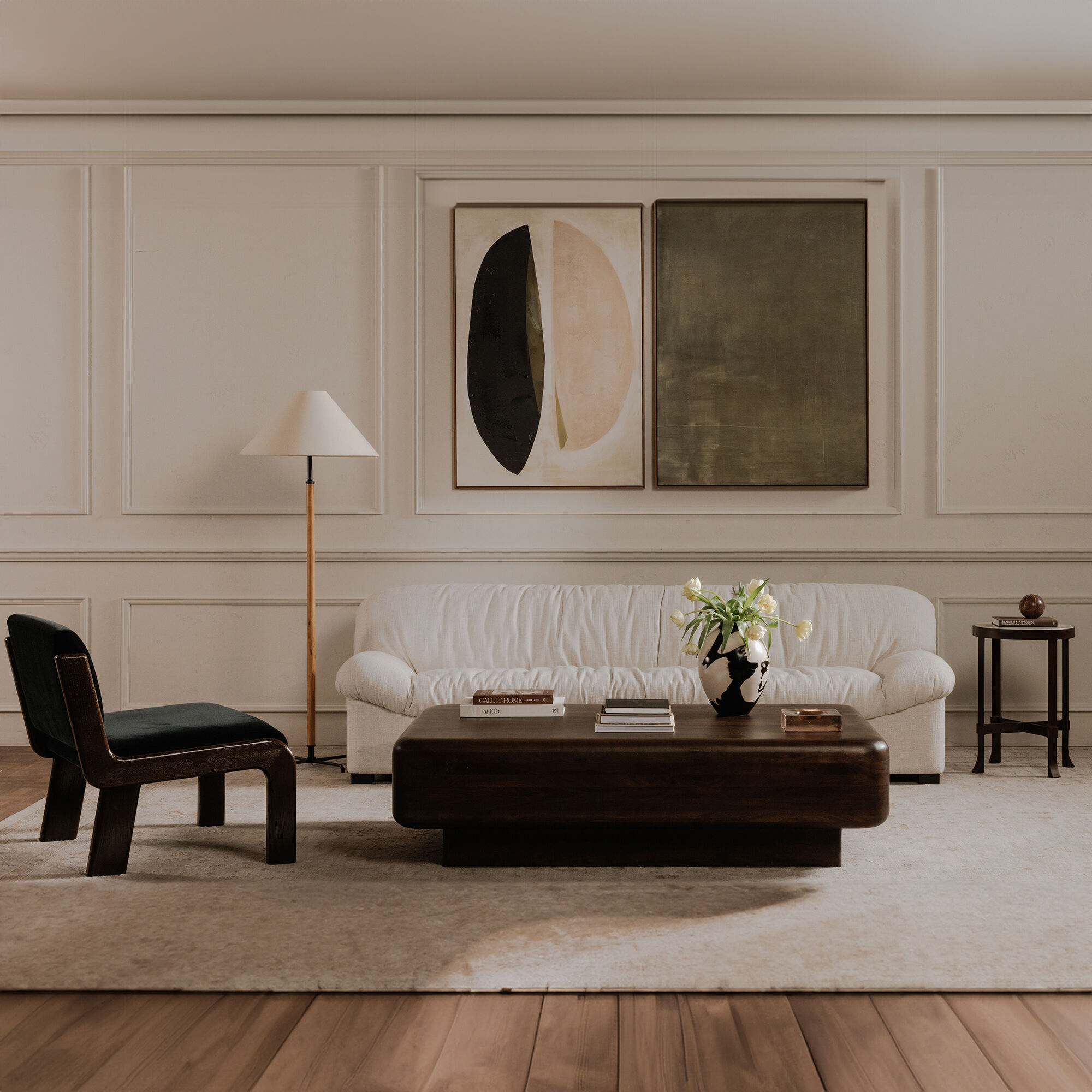 Eton 60 X 40 inch Dark Brown Coffee Table