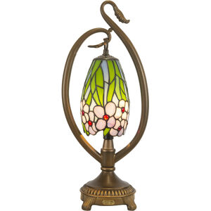 Grove Floral 20 inch 60.00 watt Antique Bronze Accent Lamp Portable Light