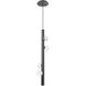 Stella LED 8.5 inch Matte Black Pendant Ceiling Light