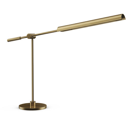 Astrid 16.5 inch 5.00 watt Vintage Brass Table Lamp Portable Light
