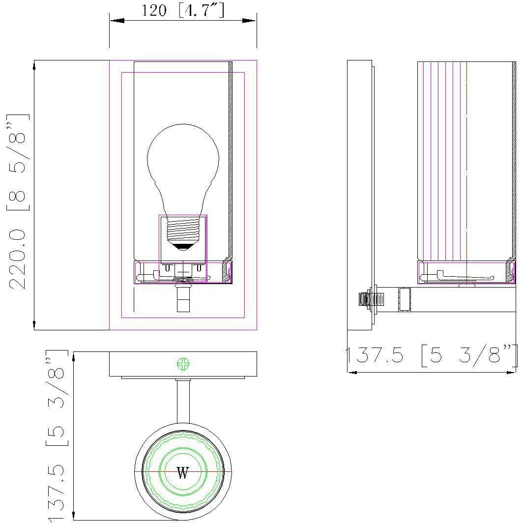 Danica 1 Light 4.75 inch Matte Black Wall Sconce Wall Light