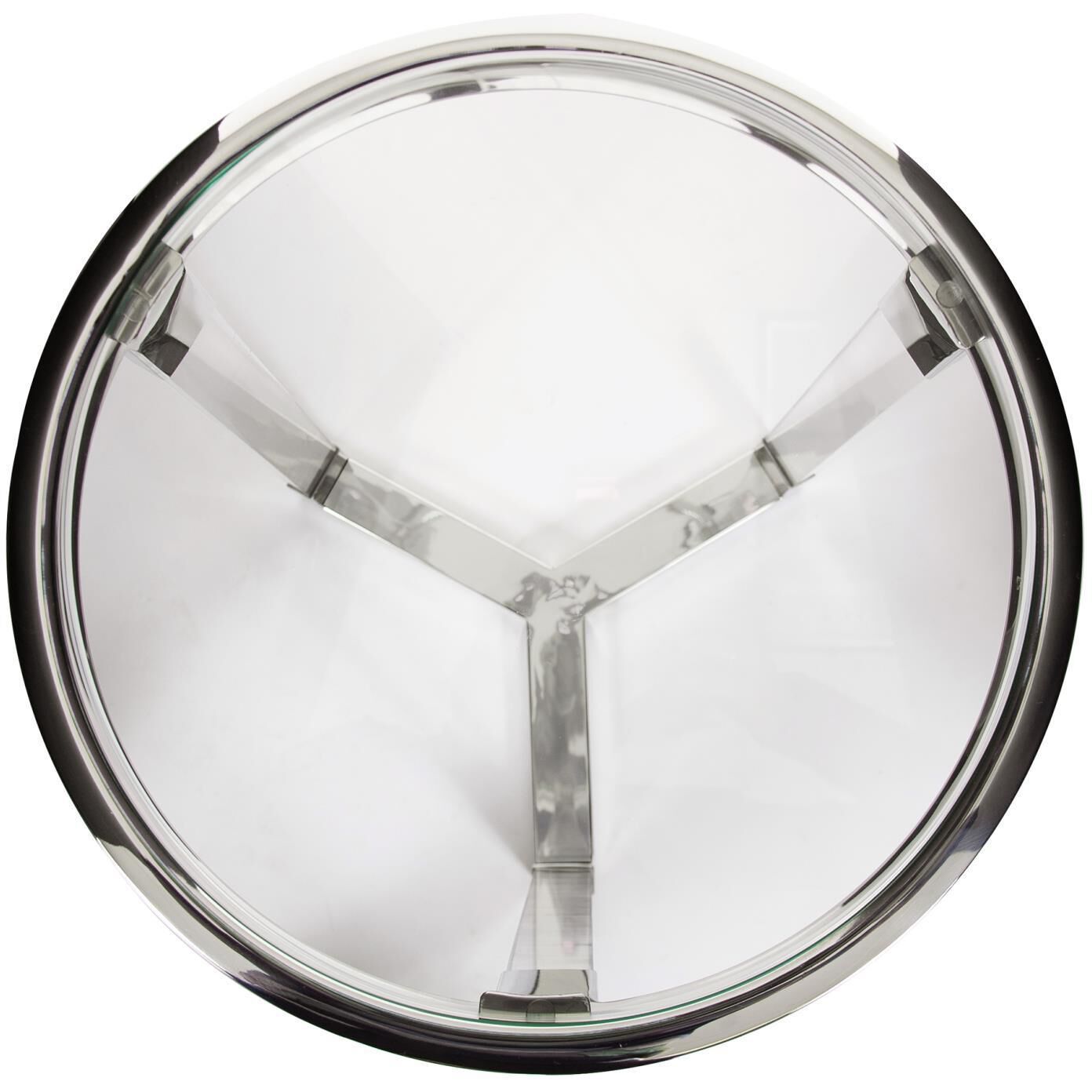 Carter 23.25 X 15.5 inch Silver Side Table