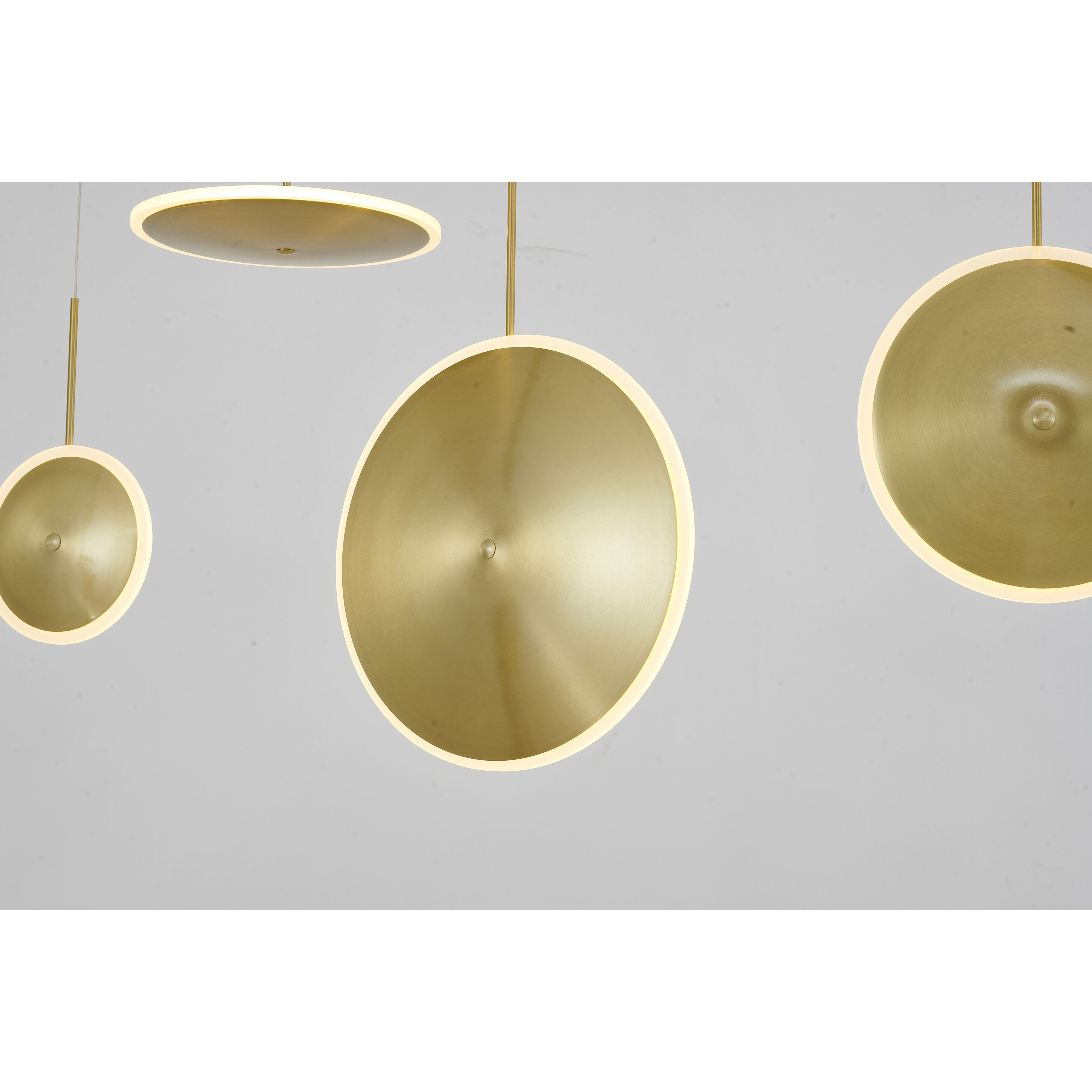 Canada LED 15.7 inch Gold Chandelier Ceiling Light